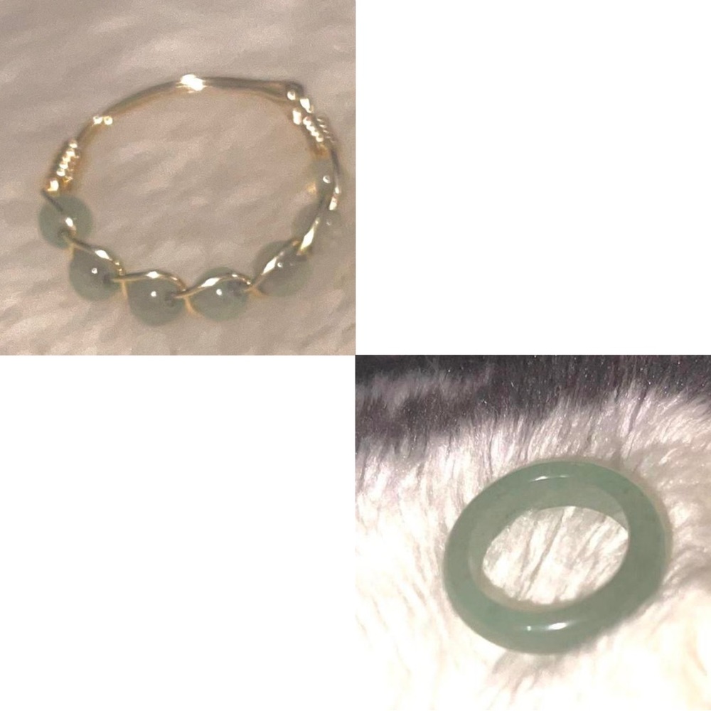 Crystal Green Aventurine Rings